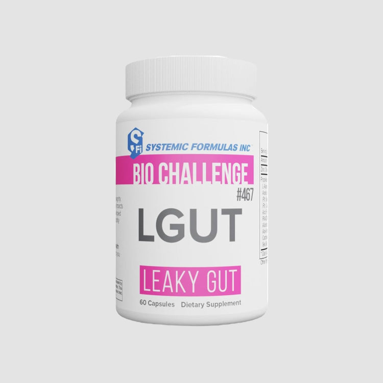 LGUT Leaky Gut by Systemic Formulas 60 ct