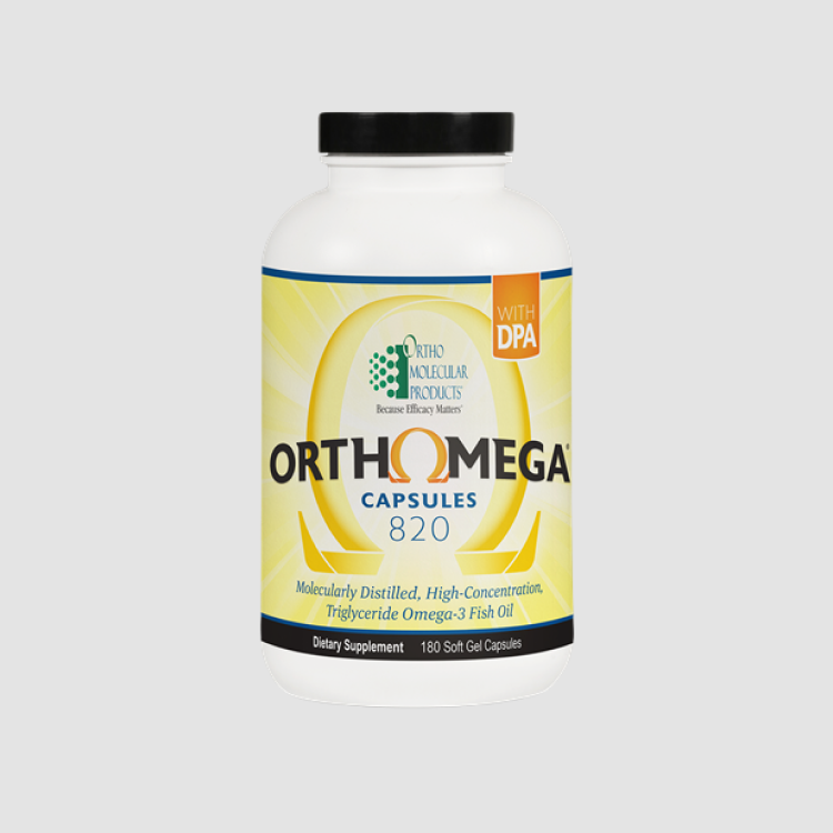 Ortho Molecular Orthomega 820 w/ DPA 120 count