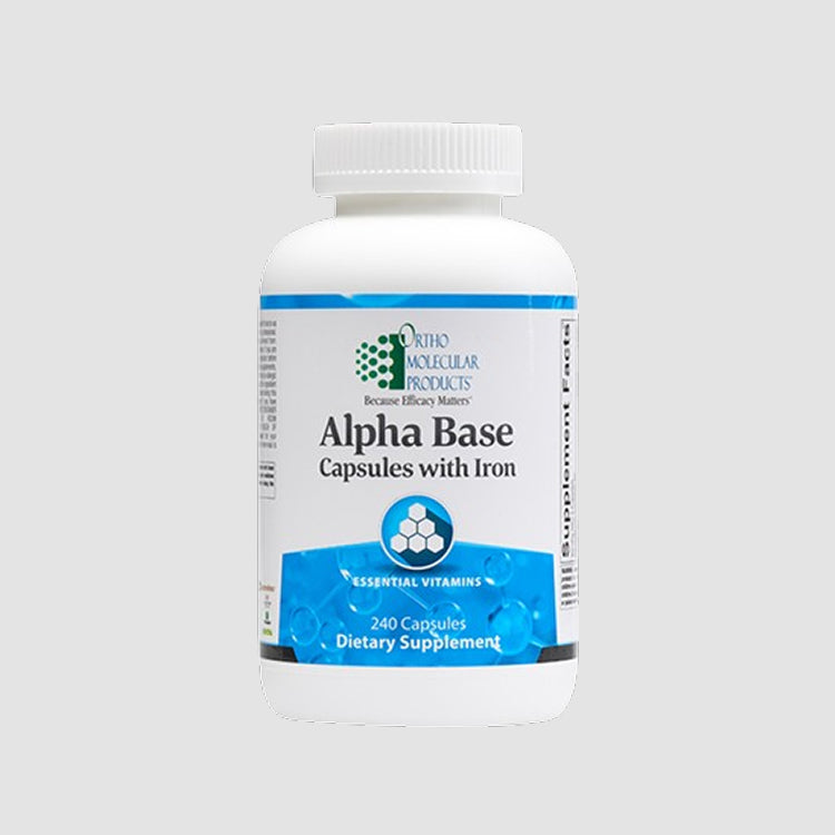 Alpha Base Capsules with Iron