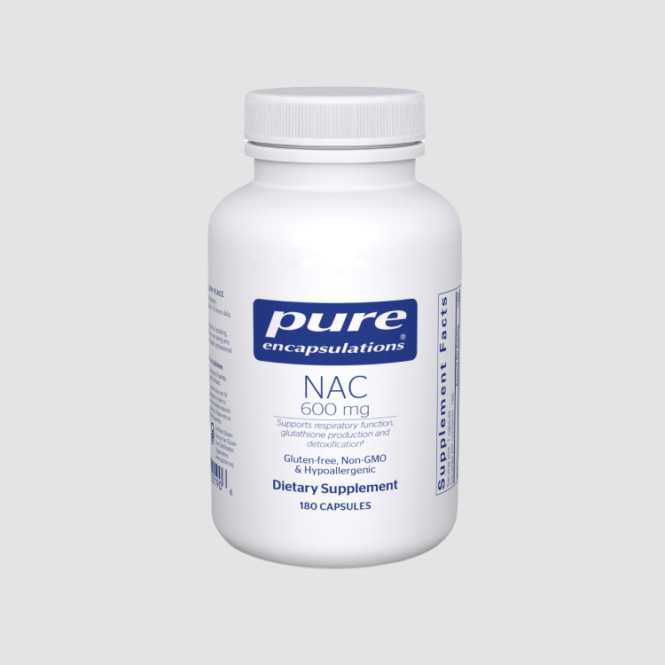 NAC 600 mg by Pure Encapsulations 180 ct