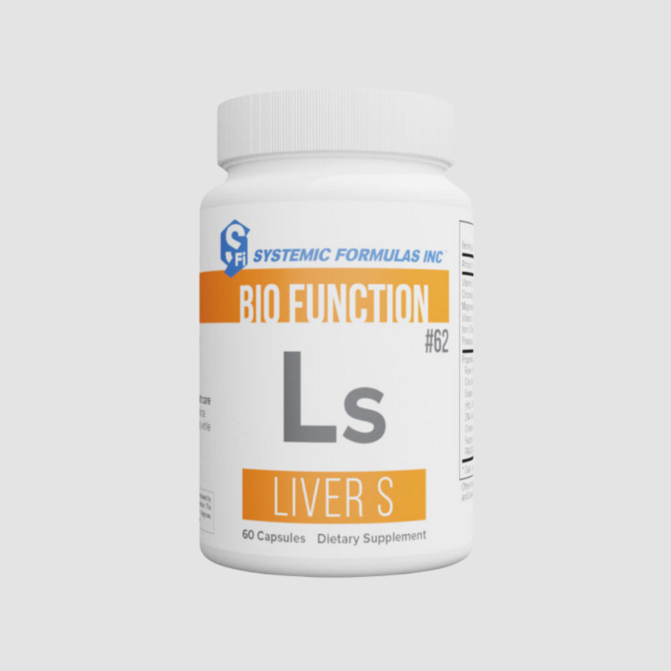 Liver S by Systemic Formulas 60 ct