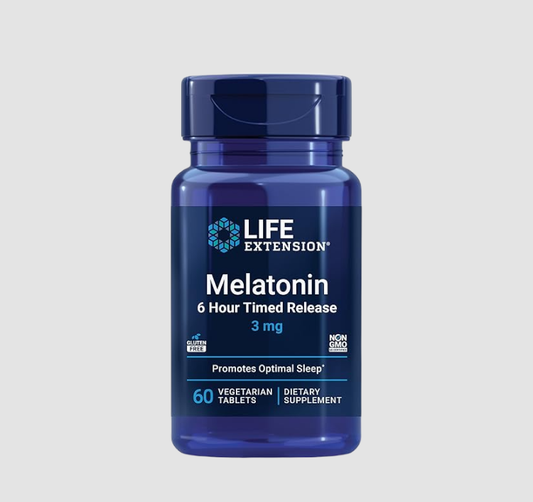 Melatonin 6 Hour Timed Release 300mcg 100ct