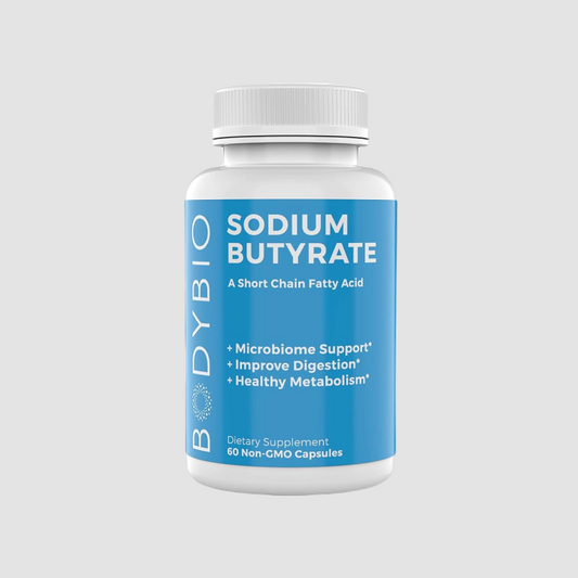 Sodium Butyrate by BodyBio 60 ct