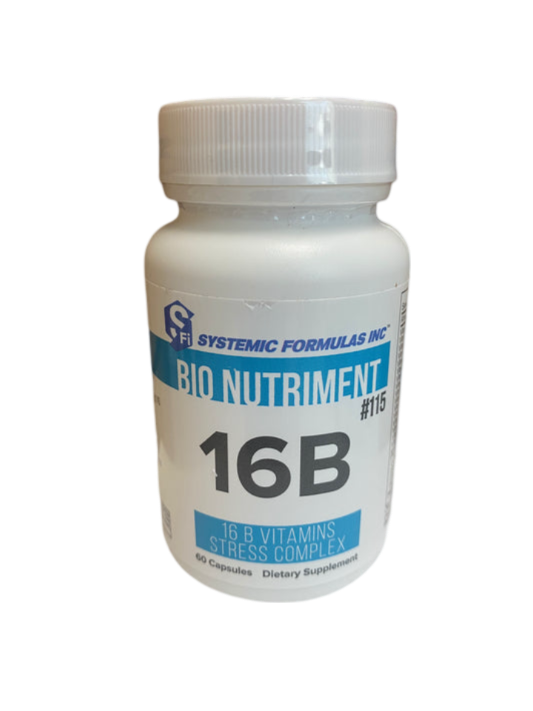 16B Vitamins Stress Complex 60 ct