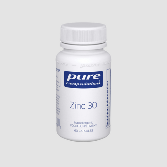 Zinc 30 by Pure Encapsulations 60 ct